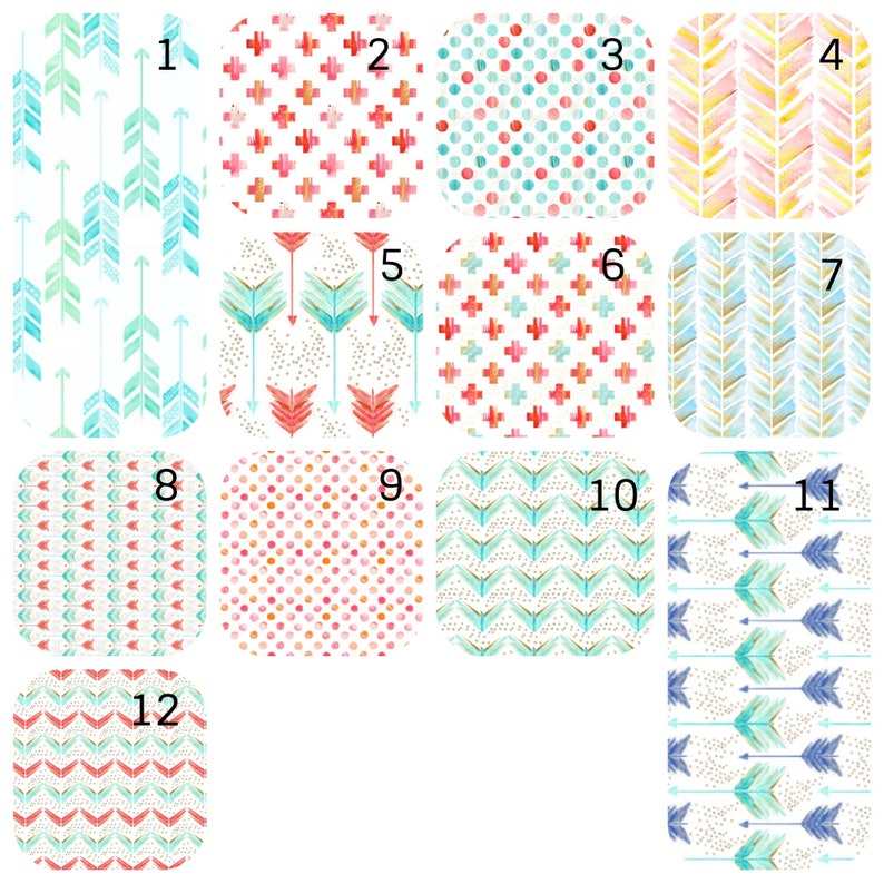 Crib bedding arrow crib sheet and covers stokke sheets halo Etsy