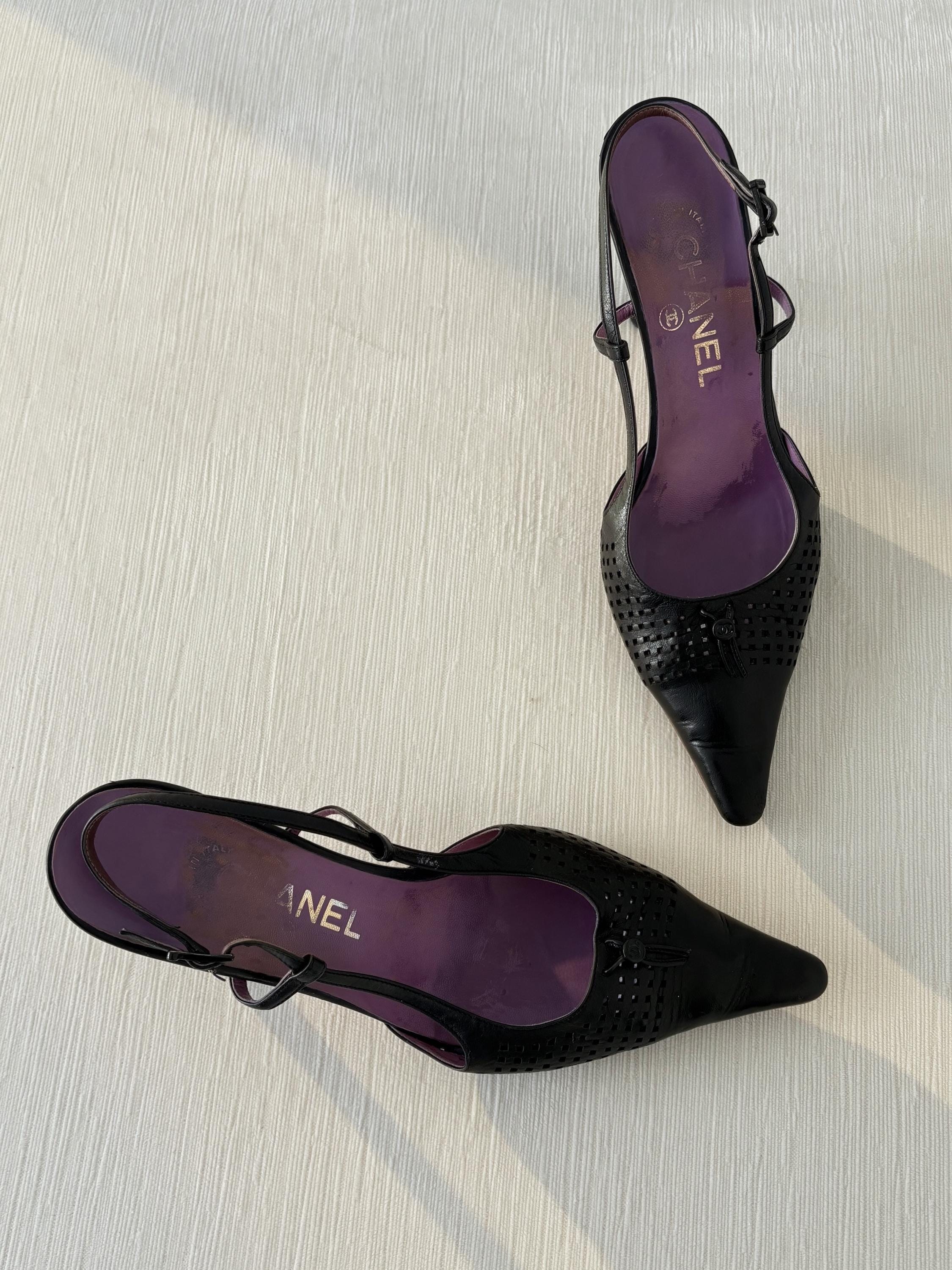 Chanel slingbacks - Etsy 日本