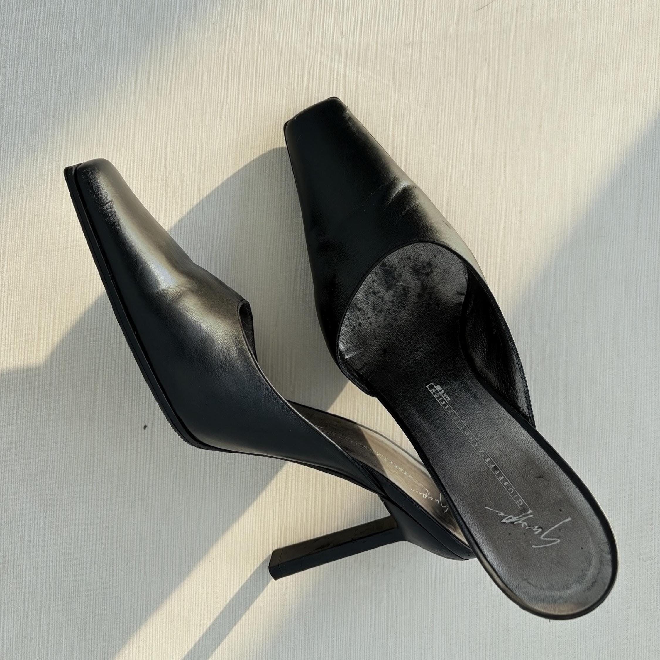 Giuseppe Zanotti ミュール ザノッティ　36 ヴィンテージ　レア Vintage Giuseppe Zanotti - Etsy
