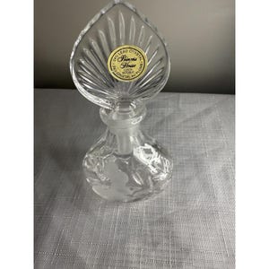 Vintage Princess House Lead Crystal Perfume Bottle