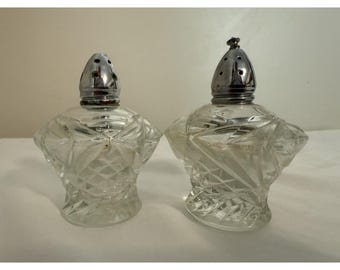 カットクリスタル ソルト＆ペッパーシェーカー # 22767 - Etsy 日本