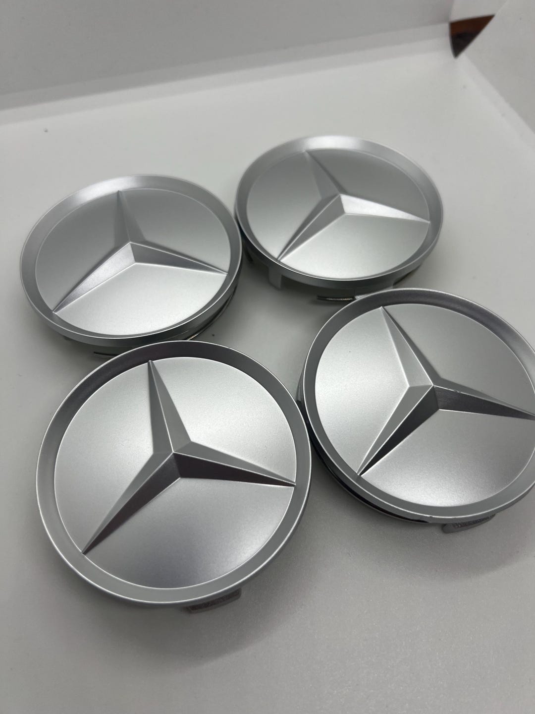 75mm Matte Silver Mercedes Wheel Center Cap Replacment Set of 4 - Etsy