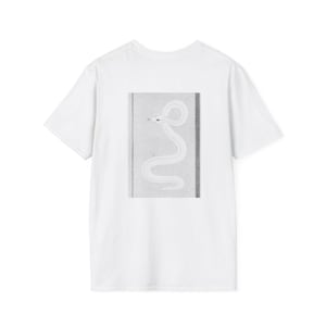 Japanese Snake Art Tee Shirt, Unisex Softstyle T-Shirt for Men Women, Japanese Snake Graphic Tee, Snake Lover Gift, Japan Art Shirt