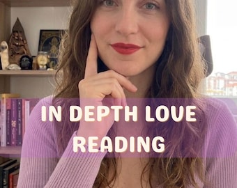In-Depth Love Tarot Reading: Relationship Guidance, Psychic Insight (PDF)