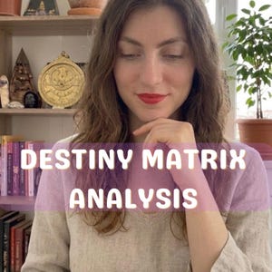 Destiny Matrix Analysis: Numerology Reading, Soul Blueprint Extra Detailed Soul Destiny Matrix, Birth Chart Reading, Astrology Reading