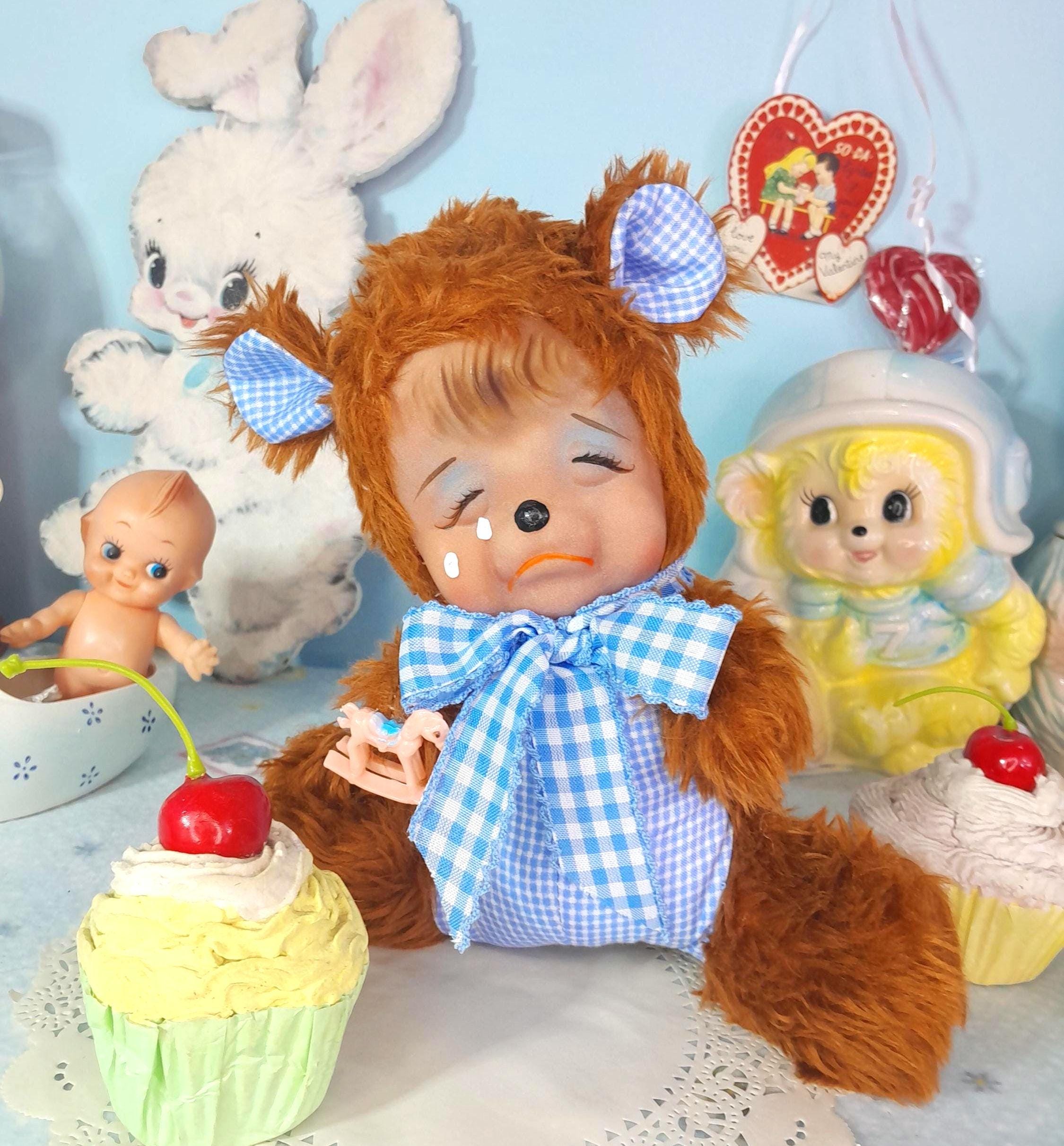 Rushton Crying Bear - Etsy