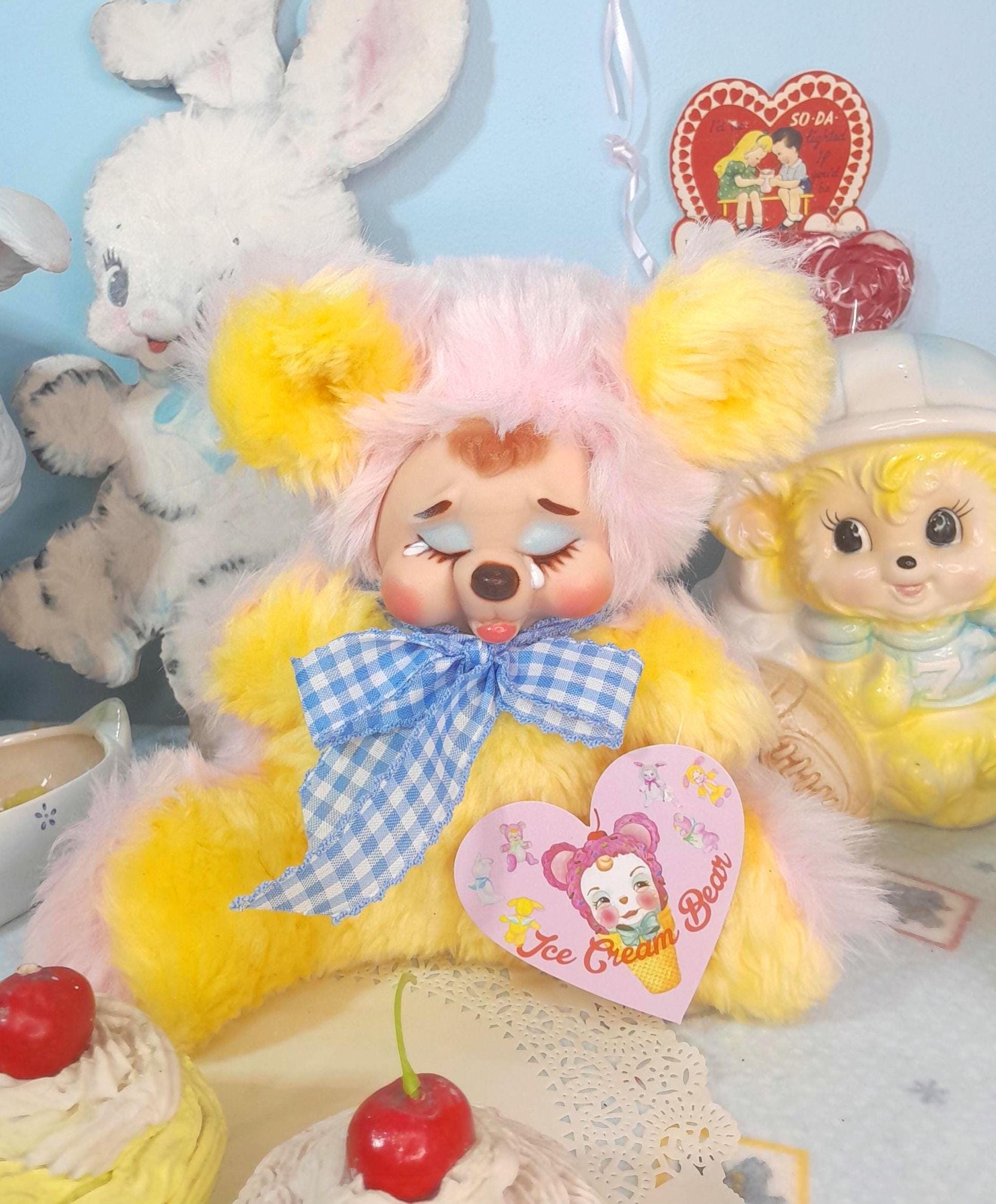 Rushton Crying Bear - Etsy