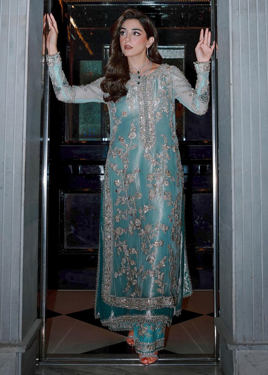 aqua blue dress for wedding sponsor Aqua Blue Sequin Lace Short Cocktail Dress with Spaghetti Straps  Modsele
