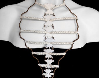 Snake Ribcage Necklace