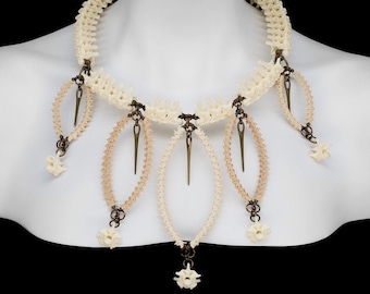 Snake Vertebrae Necklace - Risa