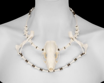 Skull and Bone Necklace - Zahara