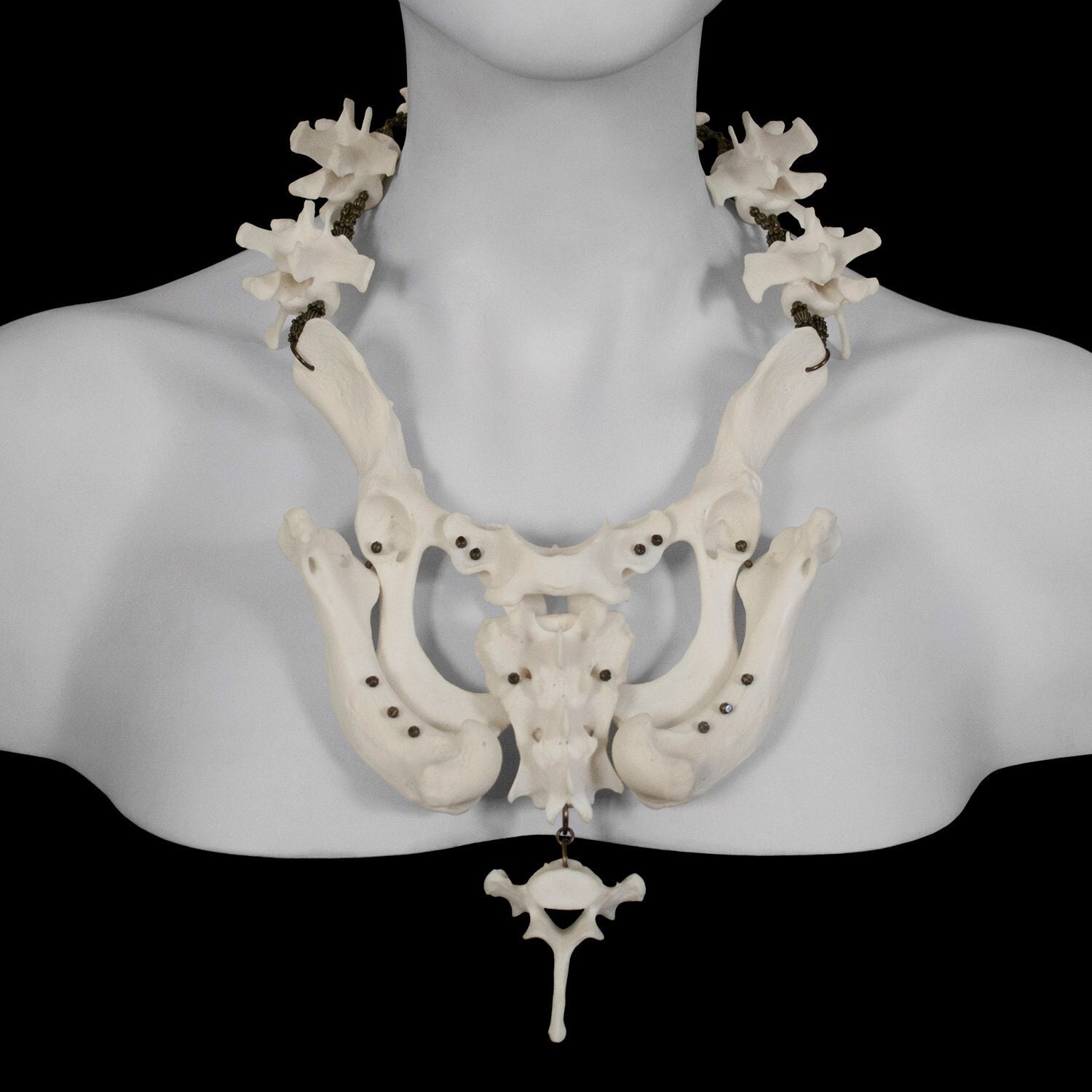 Bone Necklace - Marija - Etsy