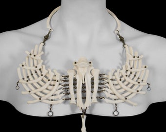 Otter Rib Bone Necklace - Malaje