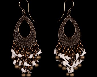 Claw Bone Earrings - Fara