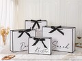 Custom Name Gift Bags, Bow Tie Gift Bags, Personalized Bridesmaid Gift Bags, Bachelorette Party Bag, Bridal Party Gift Bag, Wedding Gift Bag product logo