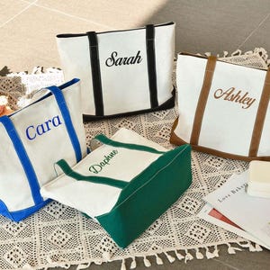 Brautjungfer Geschenk Tasche, Tote Bag mit Namen, personalisierte Tasche, Brautjungfer Geschenk, Hochzeitsgeschenk, Junggesellinnenabschied Geschenk