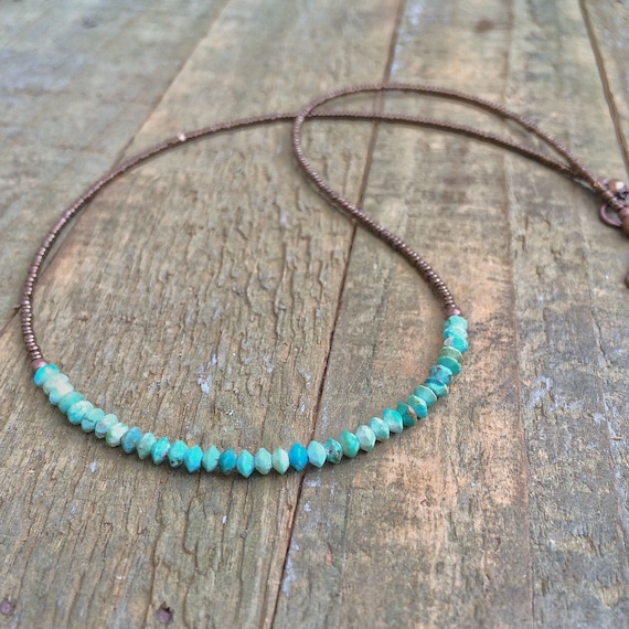Dainty turquoise sale jewelry