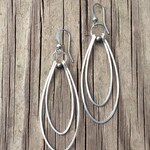 Silver Hoop Earrings
