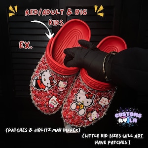 Hello Kitty ornements crocos