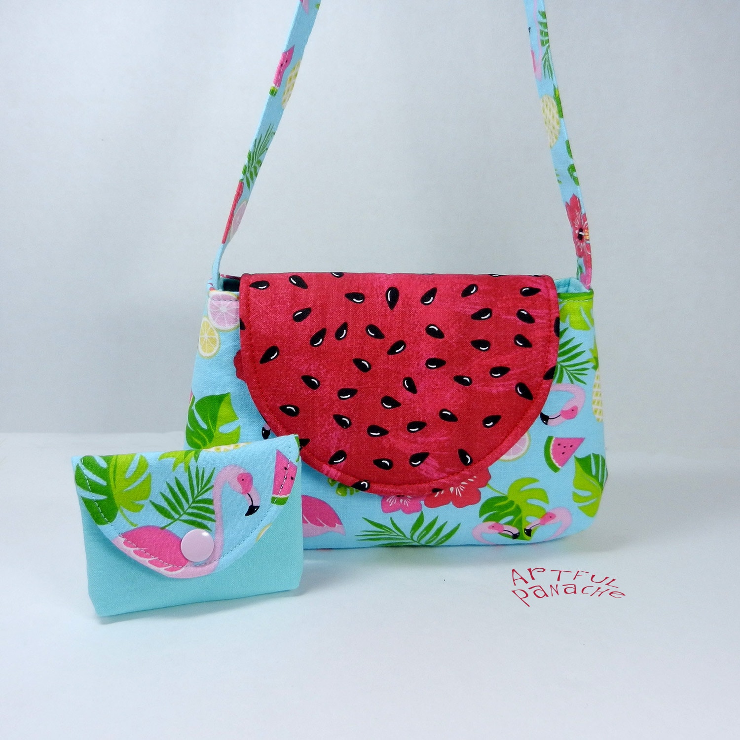 childs purse with shoulder strap