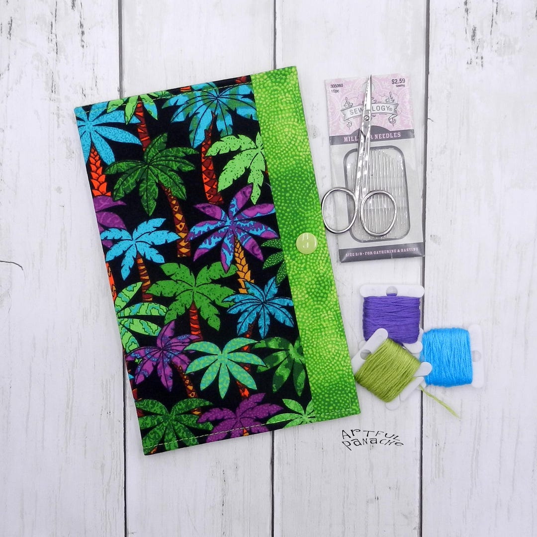 Cotton File Folder Cotton Floss Remnants Folder With Pockets; Embroidery Thread Snips ...