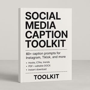 Social Media Caption Toolkit