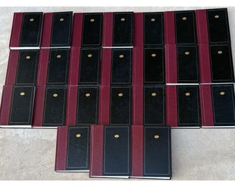 Vintage 1967 Collier's Encyclopedia, Complete 24 Volume Hardcover