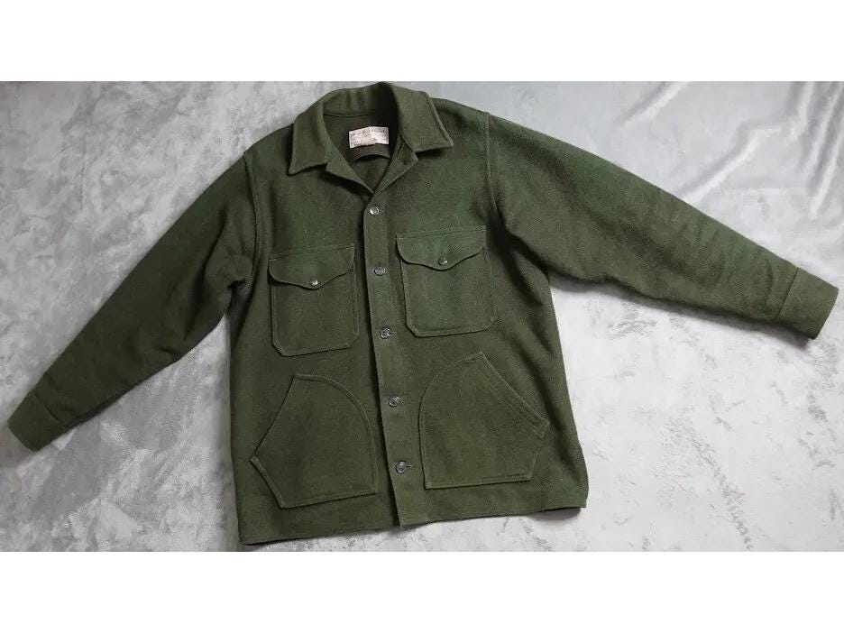 Forest Green Filson Double Mackinaw Cruiser Review Filson Mackinaw