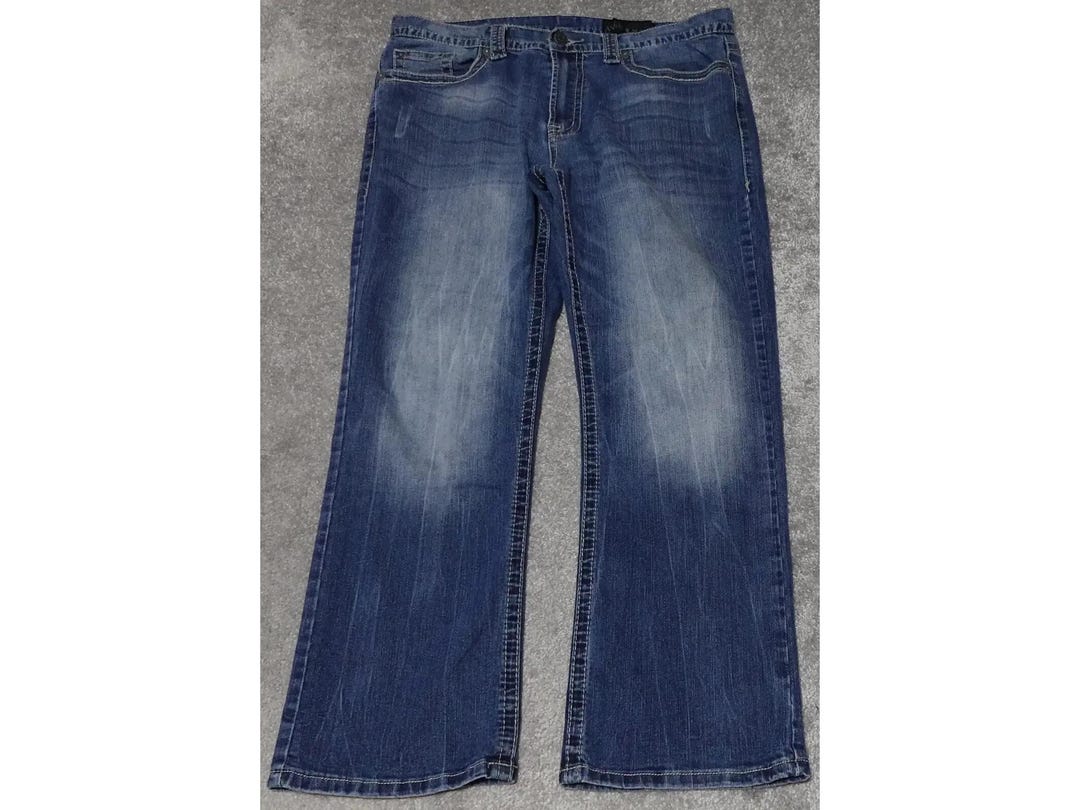 Bootcut Jeans Tk Axel Mfg TK Axel Slim Boot Cut Denim Jeans Men's