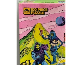 He-Man Masters of the Universe 100+ Teile Puzzle 1984 Furchtlose Feinde MOTU