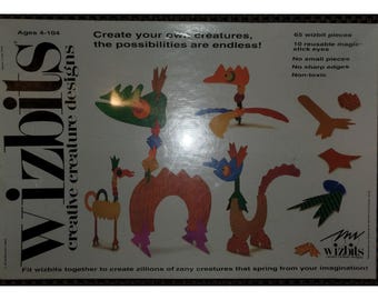 1992 Wizbits Creative Creature Designs Erla / Shultz-65 Wizbit 10 Magic Stick Eye
