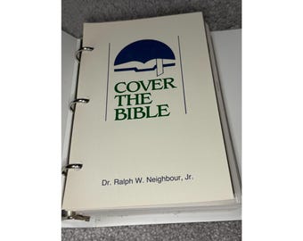 Vintage Hülle Die Bibel 1986 VON Ralph W. Neighbour, Jr