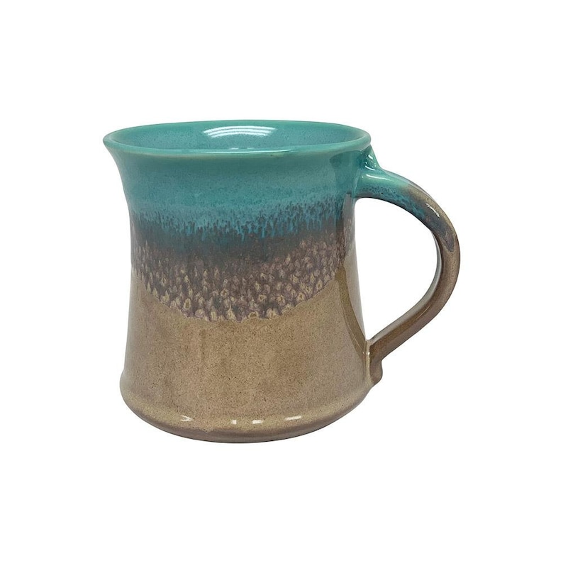 Handmade Ceramic Mug - Medium Size Island Oasis