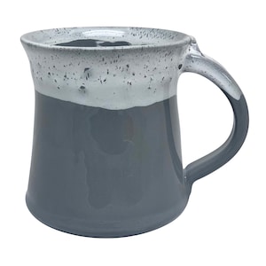 Handmade Ceramic Mug - Medium Size Snowcap