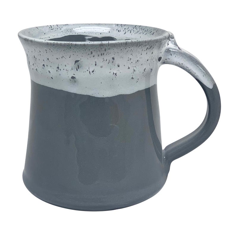 Handmade Ceramic Mug - Medium Size Snowcap