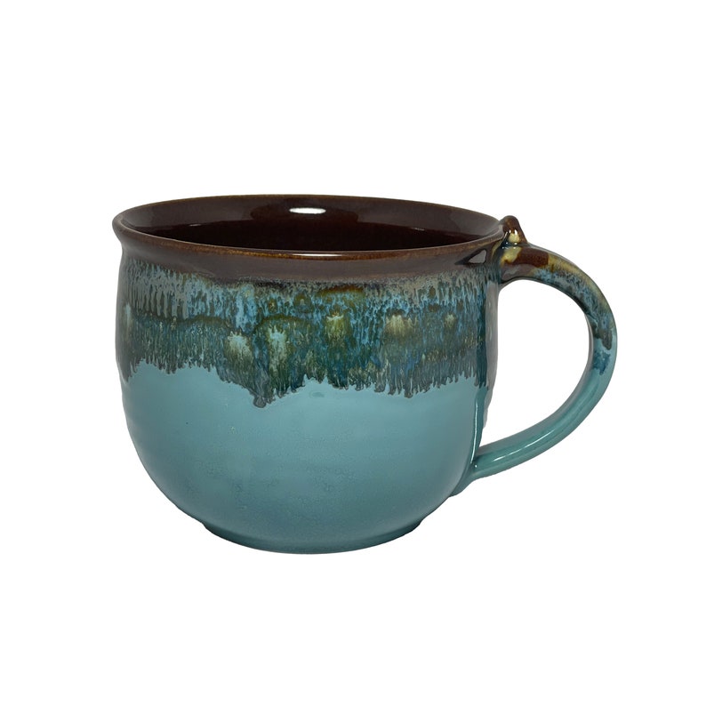 Neherpottery Clay in Motion Latte Mug