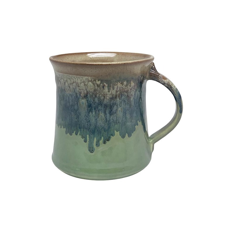 Handmade Ceramic Mug - Medium Size Mountain Meadow