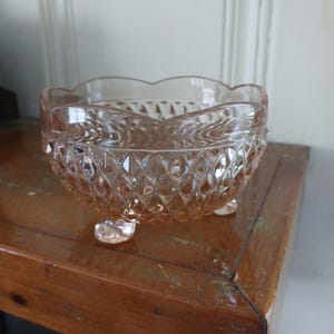 Indiana Glass Diamond Point Candy Dish