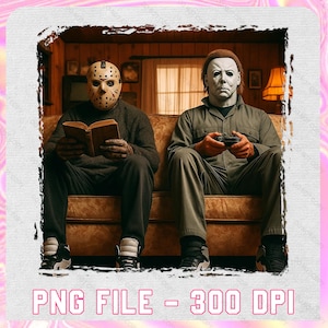 Retro Michael Myers Halloween Png, Horror Hallloween Png, Halloween Movie Png, Horror Movie Fan Png, Trendy Halloween 2025,Horror Friend Png