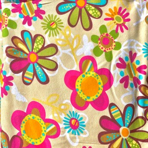 Flowers Jersey Knit Fabric image 2