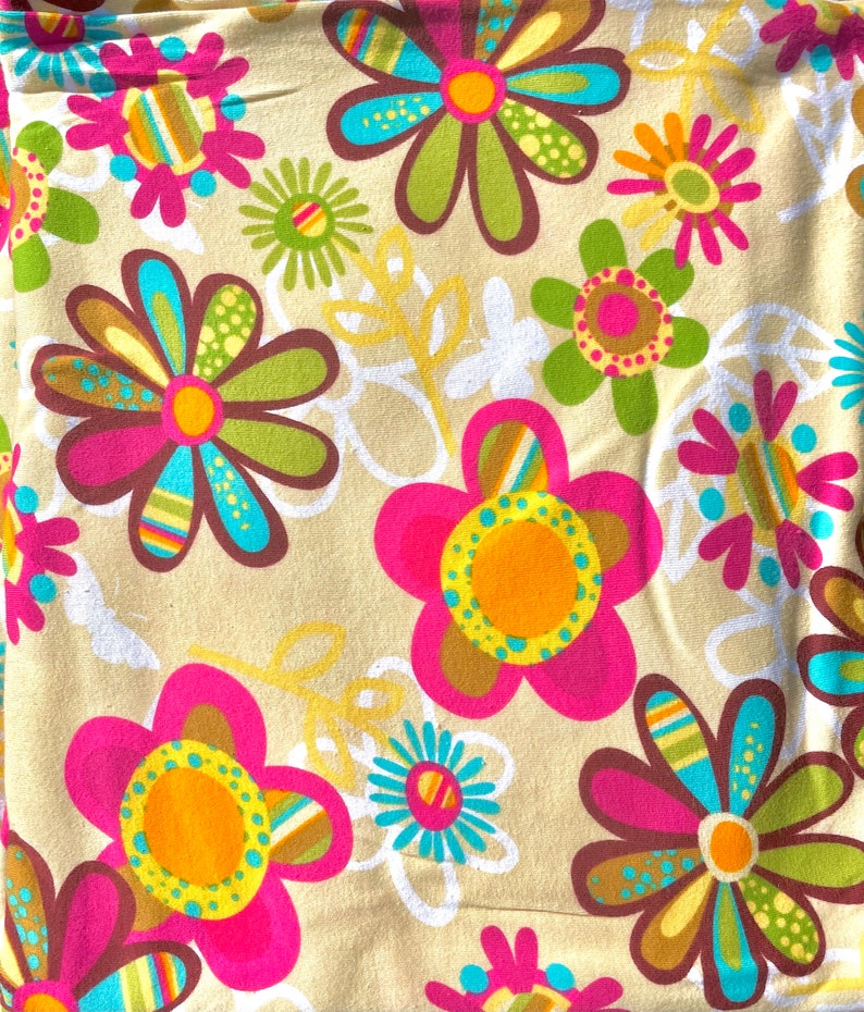 Flowers Jersey Knit Fabric image 2