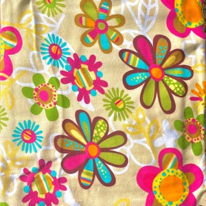 Flowers Jersey Knit Fabric image 1