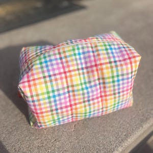 quilted boxy bag - size large