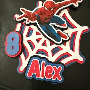 Spiderman Cake Topper