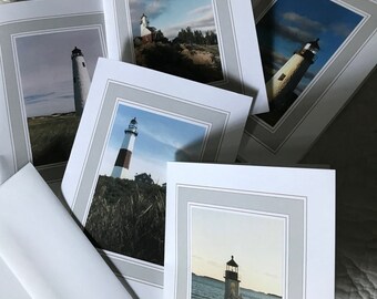 New England Lighthouses (Verticle) - 5er Set