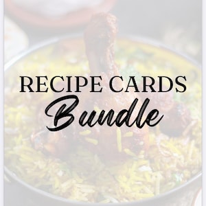 Recipe Cards Bundle