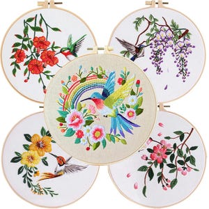 Beginner Embroidery Kit, Embroidery Kit Beginner Diy, needlecraft kit, embroidery pattern, beginners embroidery kit, Hand Embroidery Kit