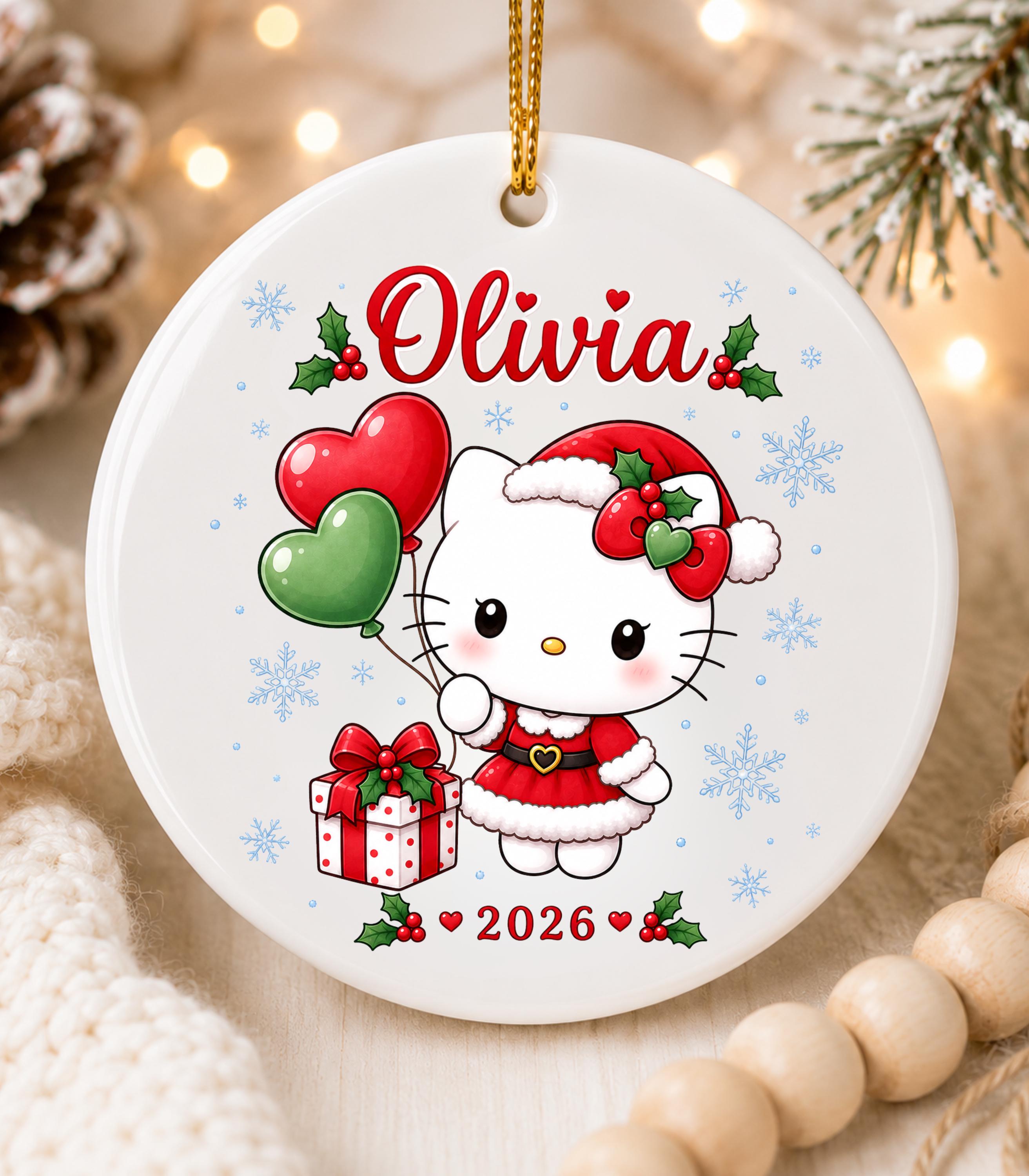Hello Kittys Christmas Ornaments - Etsy