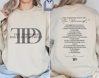 The Tortured Poets Department Shirt, Geschenk für Fan, TS New Album Sweatshirt, TTPD Crewneck, The Eras Tour 2023 Shirt, TS Swiftie Concert Tee