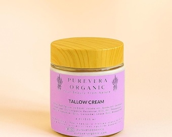 Tallow Face Balm: Handmade Sensitive Skin Cream
